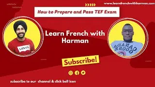 TEF Canada French exam   How to prepare and pass Tef exam