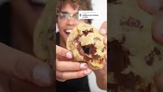 The best chocolate chip cookies. I ate the whole tray 💀 #baking  #chocolatechipcookies #bake