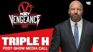 Triple H NXT TakeOver Vengeance Day Post-Show Media Call
