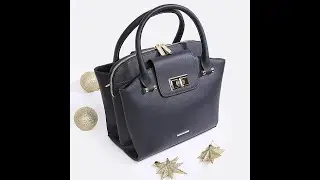 Классическая сумка Alessandro Beato 545-S123 blue saffiano