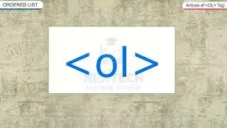 Order List in HTML 5