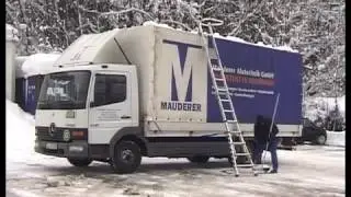 MAUDERER Enteisungsleiter - &bdquo;Die Leiter f&uuml;rs Leben&ldquo;