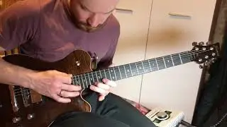 Пророчество Вёльвы - запись гитар 2020. Ed Sharonov guitar solo.