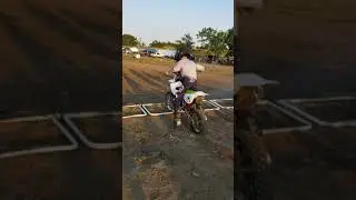 MX race  starting gate fail