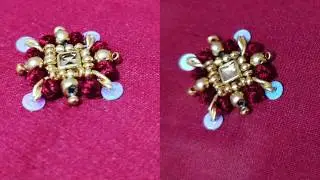 Aari work butta design | simple aari embroidery butta design #aariwork