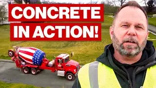 Non-Stop Concrete Work! A Look at Multiple Projects in Progress