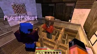 Žaidžiame minecraft custom map - Zombie Apocalipse [1 misija]