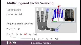 Multi-fingered Tactile Servoing for Grasping Adjustment under Partial Oberservation