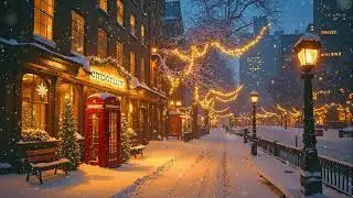 Winter Street Jazz ❄️ Smooth Urban Jazz Music for Cold Nights, City Lights & Cozy Walks