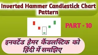 INVERTED HAMMER CANDLESTICK CHART PATTERNS || Inverted Hammer Candlestick In Hindi || Live Market |