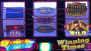 Wheel of Fortune + Quick Gems + Winning Times Pay + CASH Ring of Fire slot play! Johnny Cash slots!