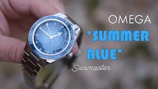 A look at Omega's New Summer Blue Seamaster 300