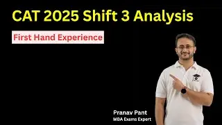CAT 2025 Shift 3 Analysis! Expected Cutoffs | Score Predictor