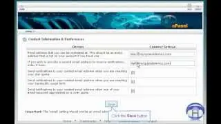 [cPanel HowTo] How to change your contact information in your web hosting panel