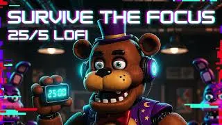 Survive the Focus: FNAF Lofi Beats to Study/Relax to (Night Shift Edition) 🍕