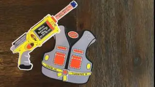 Nerf party invitation