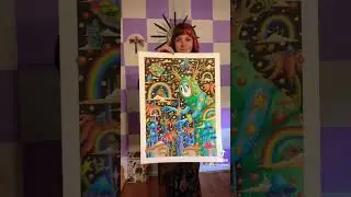 Do you like my art? #art #psychedelic #trippy #weirdcore #magical #surreal #coolart #markerart #draw