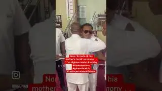 Nana Tornado @ his mom&rsquo;s funeral 💔 #ghanaentertainment #ghanacelebs #funeral