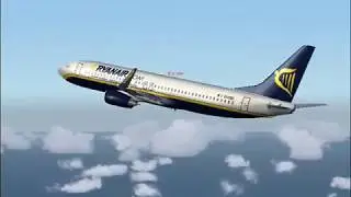 737-800 Ryanair Flight 11 London Stansted-Dublin