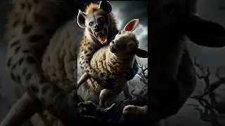 Hyena Vs Sheep &bull; Goat &bull; Camel || #animals #lion #tiger #youtubeshorts