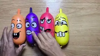 Making Slime with Funny Balloons - Satisfying Slime video - FlexFlow 590