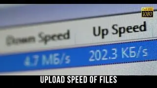 HD Stock Footage - Upload Speed Of Files 7
