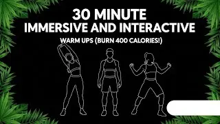 30-Minute Interactive Full-Body Warm-Up Experience for All Ages