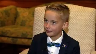 Six-year-old filmmaker brings conservation to the White House