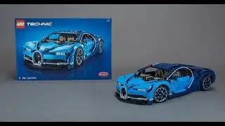 LEGO Technic 42083 Bugatti Chiron BUILD + REVIEW