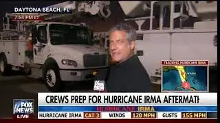 Rescue Work Force of 16,000 Technicians Arrive in Florida Before Irma Hits US Mainland