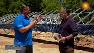 Solar System Ground Mount from SunPower by Quality Home Services