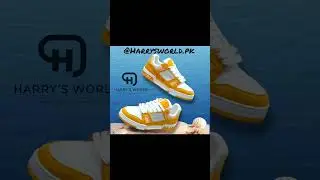 #Louis #Vuitton #Sneakers #Shoes #lvsneakers  Made in Italy by Harry's World&trade;