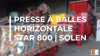 STAR 800 : La presse horizontale haute performance pour les gros volumes de cartons | SOLEN