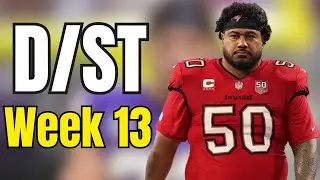 MUST START D/ST Streamers + Rankings Week 13 Fantasy Football