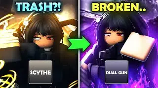 КАКОЕ ОРУЖИЕ НА САМОМ ДЕЛЕ СЛОМАНО В ROBLOX HUNTY ZOMBIES...