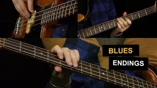 How To Play Blues Endings on Bass Guitar