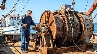 Fisherman Bought a Giant Net Winch For Scrap &mdash; The Copper Motor Was Worth Millions...