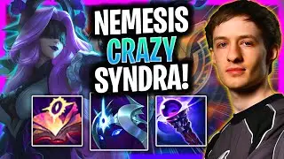 NEMESIS CRAZY GAME WITH SYNDRA! | LR Nemesis Plays Syndra Mid vs Kai'sa!  Season 2025