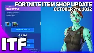 Fortnite Item Shop THIS SHOP IS INSANE! [October 7th, 2022] (Fortnite Battle Royale)