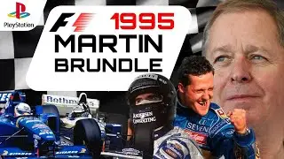 Rewriting History! Martin Brundle Takes on the F1 1995 PS1 Championship