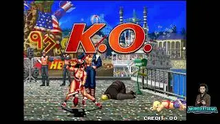 Mai Shiranui vs All Fighters | King of Fighters 97 | No Continue Run + Hidden Story | MubsirXTREME