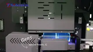 How to Print Patterns on Plastic Cans with a Cylinder Printer，High Speed Cylinder Machine Printing