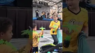 The String Lickers West Dundee Heritage Fest 2023 | Dusty Boxcar Wall into Caleb Meyer