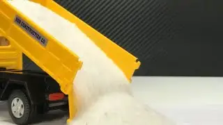 Centy Toys | TLC Truck | Sand Unloading | 1:43 Scale Model | Unboxing | Yellow |