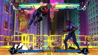 UMVC 3 CE - Strider 2099 Combos w/Assist (Mod by Heefnoff)