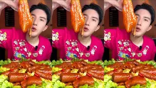 🐷✨ **PORK SKIN ROLL ASMR! (NO TALKING)** &ndash; STICKY TEXTURE, BOUNCY BITES & ROLL SOUNDS 🎧🔥