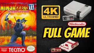 Ninja Gaiden III: The Ancient Ship of Doom [NES] Longplay Walkthrough Full Movie Game [4K60ᶠᵖˢ UHD🔴]