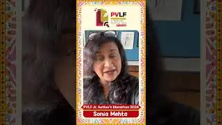 PVLF Jr. Author's Marathon 2024 | Sonia Mehta