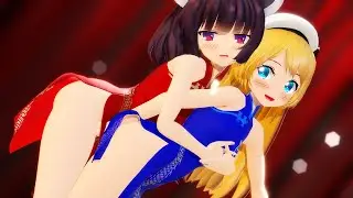 愛包ダンスホール  チャイナドレスきりたんとジャーヴィス【rayMMD】