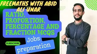 Maths MCQs for jobs|Ratio, fractions, percentage| IBA, NTS PTS jobs|